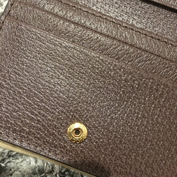 Gucci Card Case Wallet with Strawberry Canvas - Picture 5 of 9